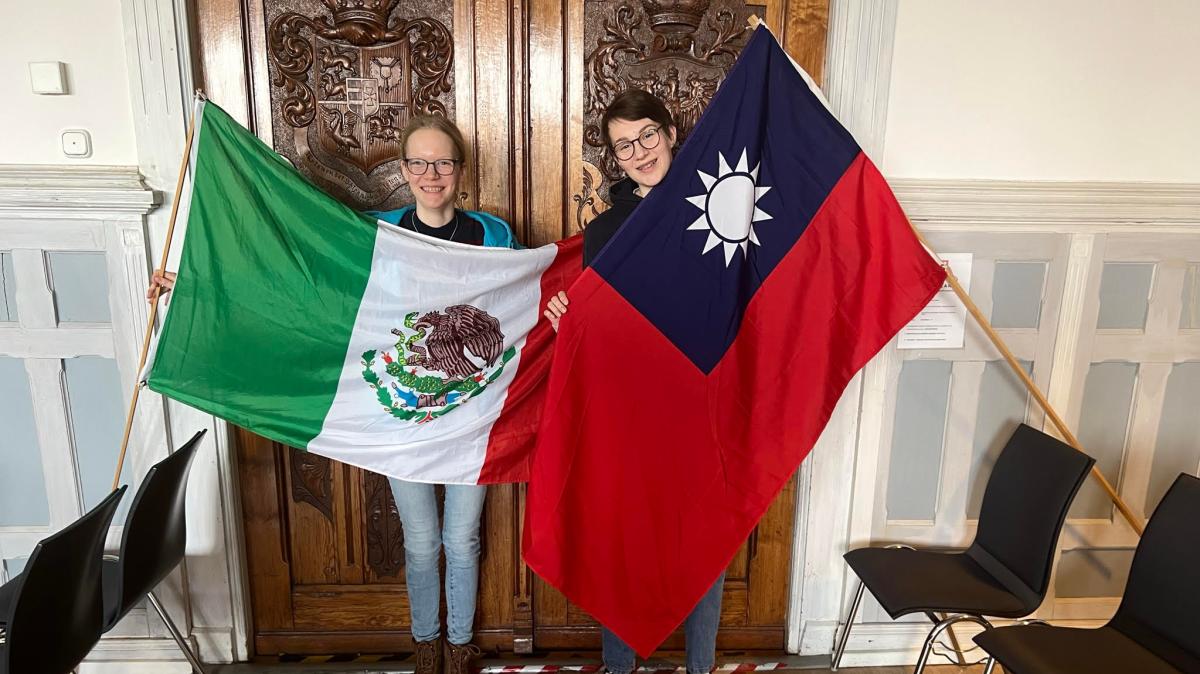 Janne Dircks und Bente Seidel für ein Jahr nach Mexico und Taiwan